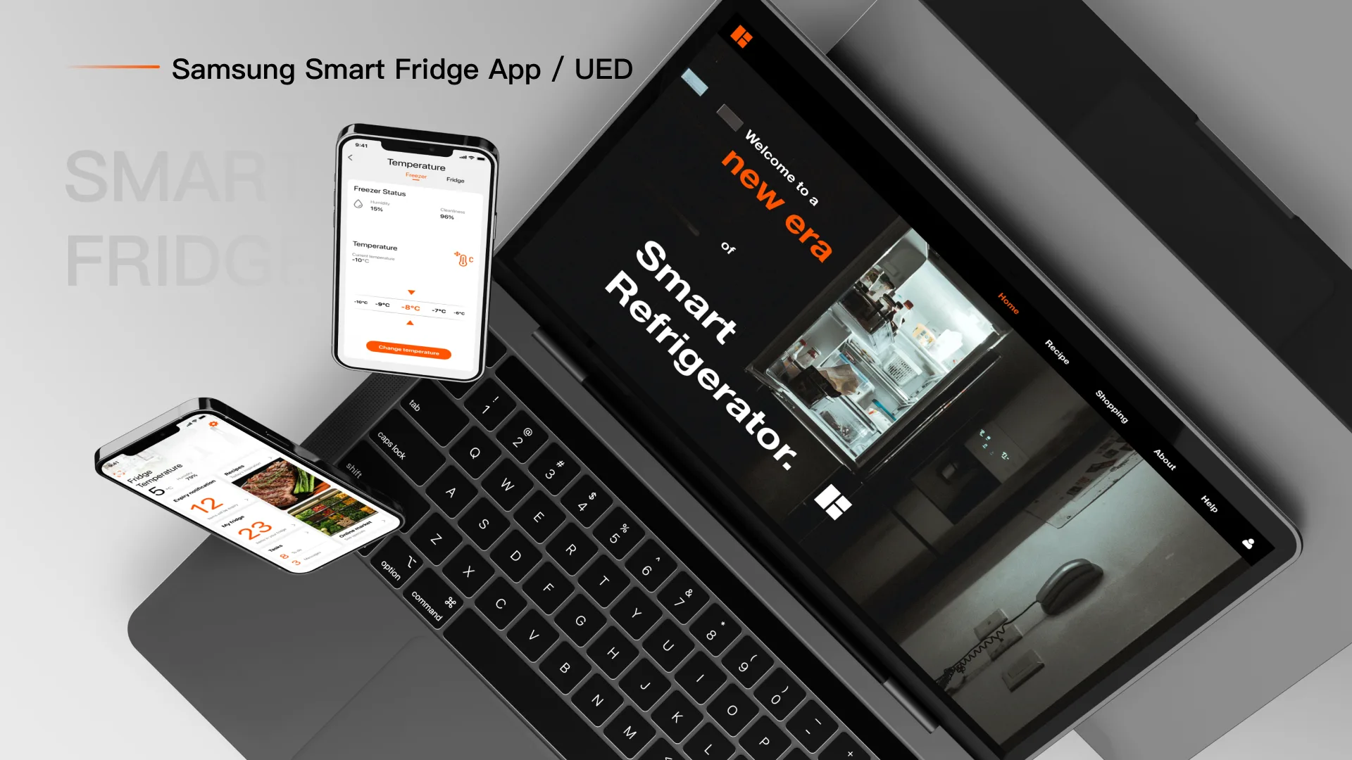 Samsung Smart Fridge cover